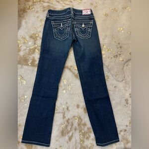 True religion jeans size 24 low rise Y2K vintage Women's Blue Jeans